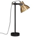 Lampa stołowa, 25 W, antyczny mosiądz, 15x15x55 cm, E27 Lumarko!