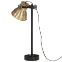 Lampa stołowa, 25 W, antyczny mosiądz, 15x15x55 cm, E27 Lumarko!