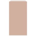 Szafka boczna, różowa, 67x39x73 cm, stal Lumarko!