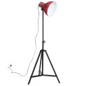 VidaXL Lampa stojąca, 25 W, postarzany czerwony, 61x61x90/150 cm, E27