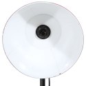 VidaXL Lampa stojąca, 25 W, postarzany czerwony, 61x61x90/150 cm, E27