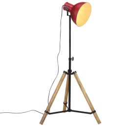 Lampa stojąca, 25 W, postarzany czerwony, 75x75x90-150 cm, E27 Lumarko!