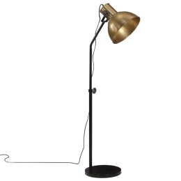 Lampa stojąca, 25 W, antyczny mosiądz, 30x30x90-150 cm, E27 Lumarko!