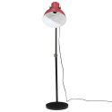 VidaXL Lampa stojąca, 25 W, postarzany czerwony, 30x30x90-150 cm, E27