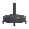 Podstawa do parasola, z kółkami, do słupków Ø38/48 mm, 27 kg Lumarko!