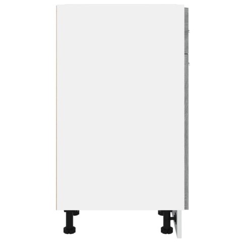 Dolna szafka z szufladą, szary dąb sonoma, 30x46x81,5 cm Lumarko!