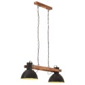 Industrialna lampa wisząca, 25 W, czarna, 109 cm, E27 Lumarko!