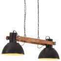 Industrialna lampa wisząca, 25 W, czarna, 109 cm, E27 Lumarko!