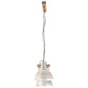 Industrialna lampa wisząca, 25 W, srebrna, 109 cm, E27 Lumarko!