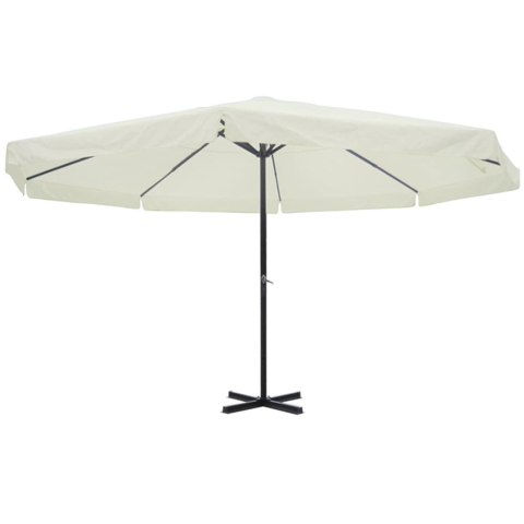 Parasol z aluminium, 500 cm, biały Lumarko!