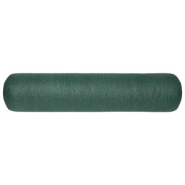 VidaXL Siatka cieniująca, zielona, 1,5x10 m, HDPE, 150 g/m²