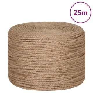 VidaXL Sznur jutowy, 25 m długości, 8 mm grubości