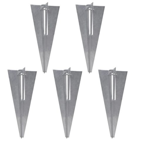 VidaXL Ogrodzenie z siatki z akcesoriami, galwanizowana stal 15x1,5 m