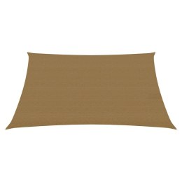 Żagiel przeciwsłoneczny, 160 g/m², taupe, 5x5 m, HDPE Lumarko!