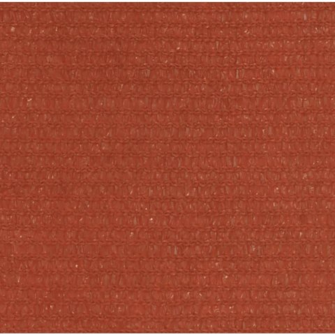 Żagiel przeciwsłoneczny, 160 g/m², terakotowy, 5x7 m, HDPE Lumarko!