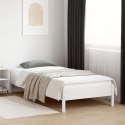 VidaXL Rama łóżka, biała, 90 x 200 cm, lite drewno sosnowe