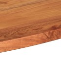 Blat do stołu, 140x50x3,8 cm, owalny, lite drewno akacjowe Lumarko!