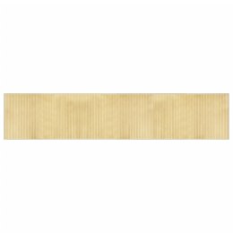 VidaXL Dywan prostokątny, jasny naturalny, 60x300 cm, bambusowy