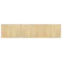Dywan prostokątny, jasny naturalny, 70x300 cm, bambusowy Lumarko!