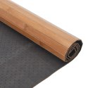 VidaXL Dywan prostokątny, naturalny, 70x200 cm, bambusowy