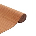 VidaXL Dywan prostokątny, naturalny, 80x400 cm, bambusowy