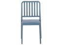 Zestaw 4 krzeseł ogrodowych niebieski SERSALE Lumarko!
