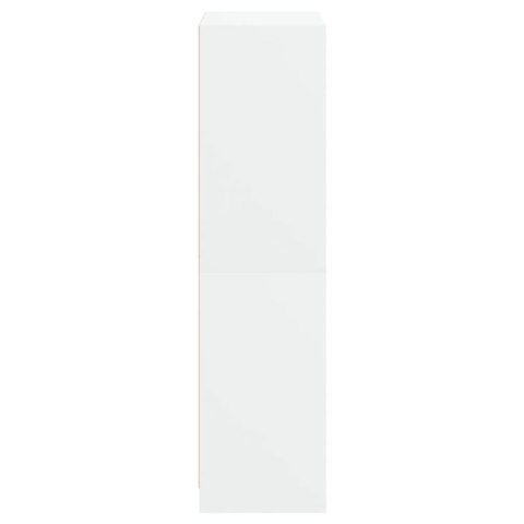 VidaXL Szafka z drzwiczkami, biała, 68x37x142 cm