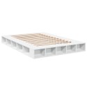 VidaXL Rama łóżka, biała, 160x200 cm, materiał drewnopochodny