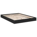 VidaXL Rama łóżka, czarna, 120x200 cm, materiał drewnopochodny