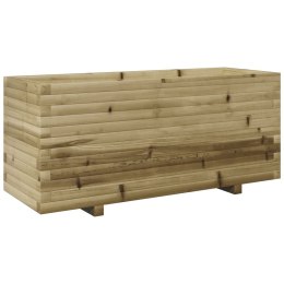Donica ogrodowa, 110x40x49,5 cm, impregnowane drewno sosnowe Lumarko!