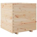 Donica ogrodowa, 70x70x72 cm, lite drewno sosnowe Lumarko!