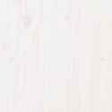 VidaXL Donica ogrodowa, biała, 90x60x68,5 cm, lite drewno sosnowe