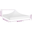 Dach do namiotu imprezowego, 2 x 2 m, biały, 270 g/m² Lumarko!