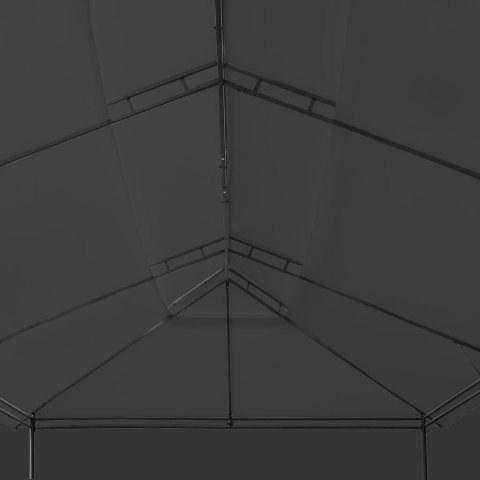 Altana z zasłonami, 600x298x270 cm, antracytowa Lumarko!