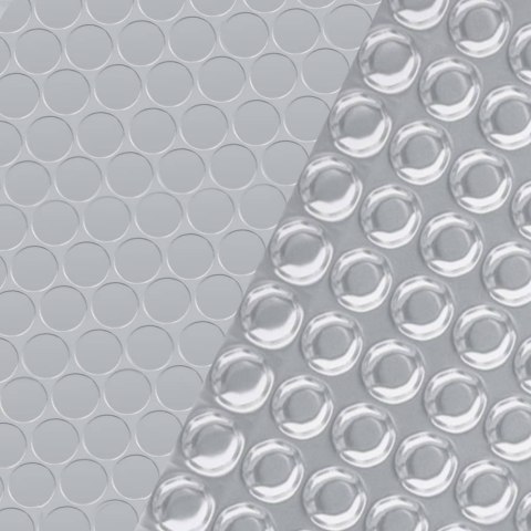 VidaXL Folia na basen, srebrna, 549x274 cm, PE