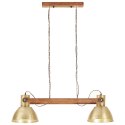 Industrialna lampa wisząca, 25 W, mosiężna, 109 cm, E27 Lumarko!