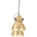 Industrialna lampa wisząca, 25 W, mosiężna, 109 cm, E27 Lumarko!
