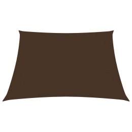 VidaXL Prostokątny żagiel ogrodowy, tkanina Oxford, 2x2,5 m, brązowy