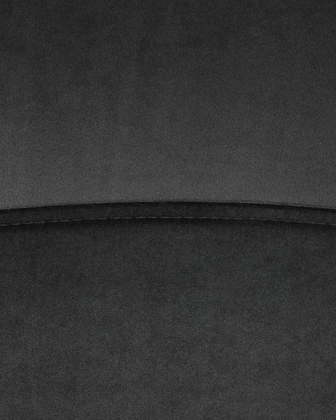 Fotel bujany welurowy czarny ELLAN