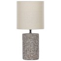 Lampa stołowa ceramiczna brązowa IDER Lumarko!