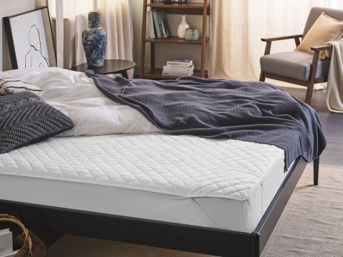 Ochraniacz na materac bawełniany 160 x 200 cm ALMANZOR