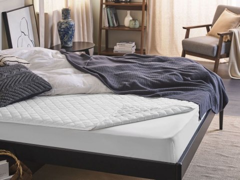 Ochraniacz na materac bawełniany 160 x 200 cm ALMANZOR