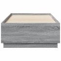 Rama łóżka, szary dąb sonoma, 75x190cm, materiał drewnopochodny Lumarko!