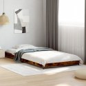 Rama łóżka, przydymiony dąb, 75x190 cm, materiał drewnopochodny Lumarko!