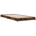 Rama łóżka, przydymiony dąb, 75x190 cm, materiał drewnopochodny Lumarko!