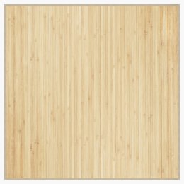 Dywan kwadratowy, jasny naturalny, 100x100 cm, bambusowy Lumarko!