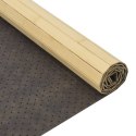 VidaXL Dywan prostokątny, jasny naturalny, 70x400 cm, bambusowy