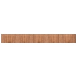 VidaXL Dywan prostokątny, naturalny, 60x500 cm, bambusowy