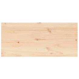 VidaXL Blat do stolika, 90x40x2,5 cm, prostokątny, lite drewno sosnowe