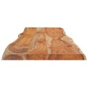 VidaXL Blat do stołu, 140x40x2,5cm, drewno akacjowe, naturalna krawędź